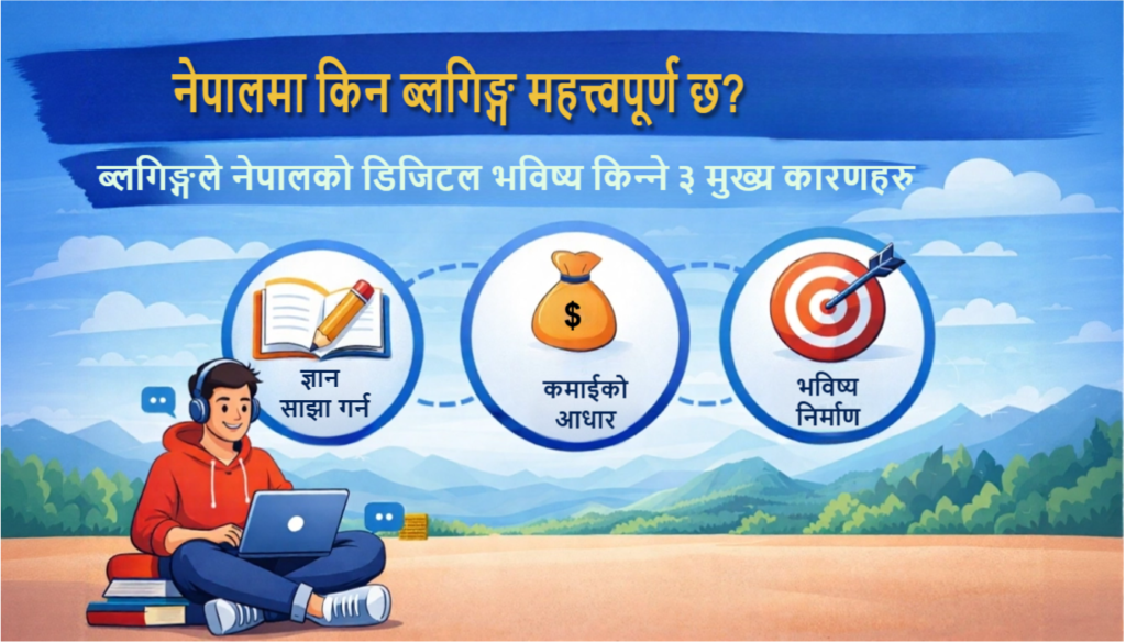 why blogging is important in Nepal?